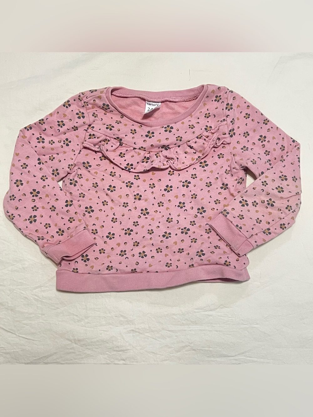Kids Floral Long Sleeve